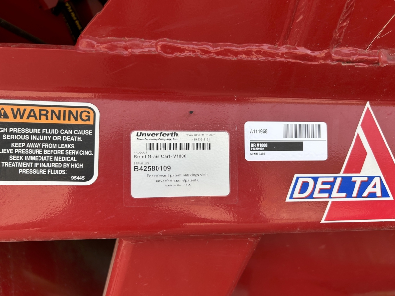 2022 Brent V1000 Grain Cart
