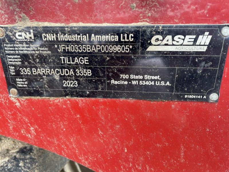 2023 Case IH 335VT-34 Vertical Tillage