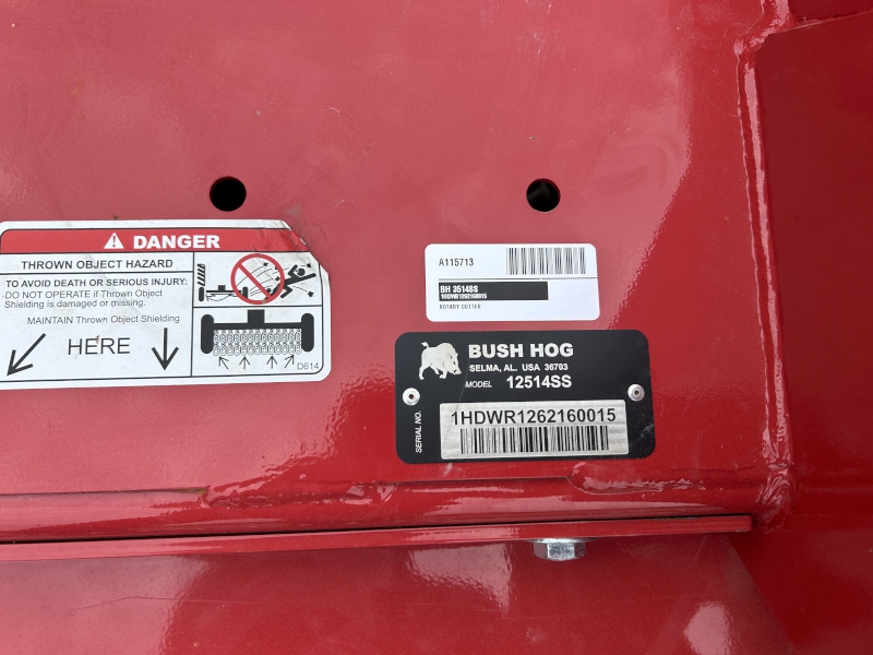 2026 Bush Hog 3514SS Mower/Rotary Cutter