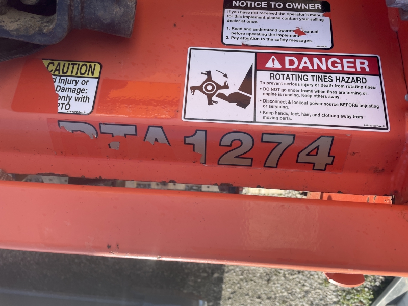 2021 Land Pride 1274 Tiller