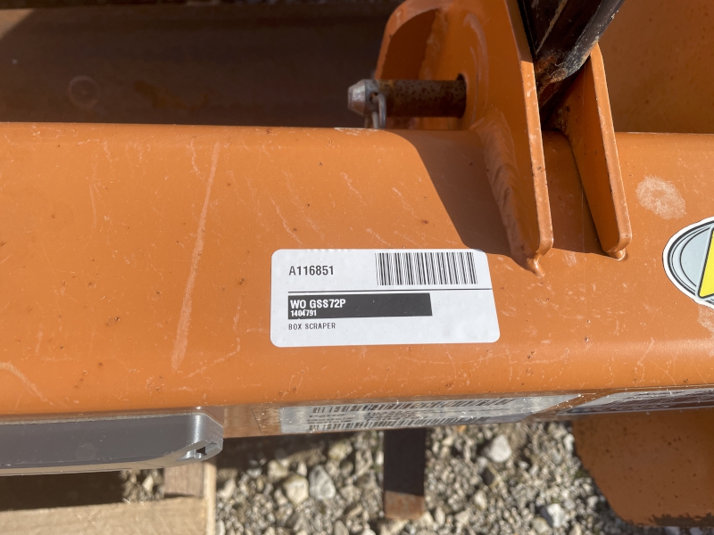 2023 Woods GSS72P Scraper
