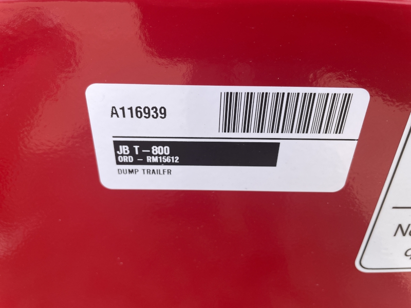 2026 JBM T-800 Wagon/Dump