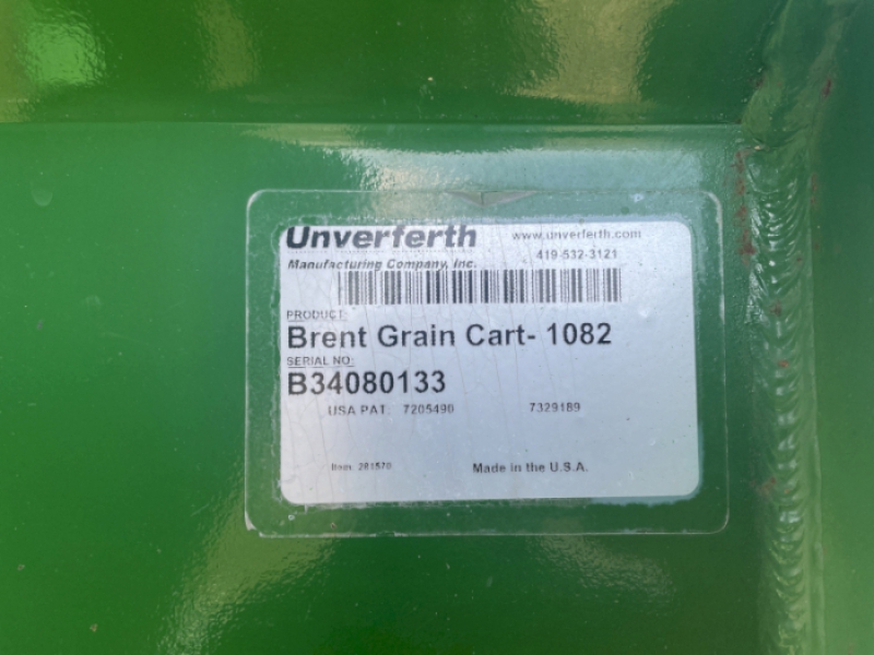 2015 Brent 1082 Grain Cart