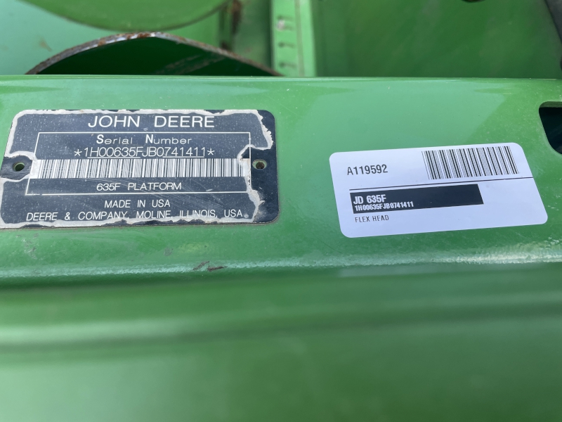 2011 John Deere 635F Header Flex