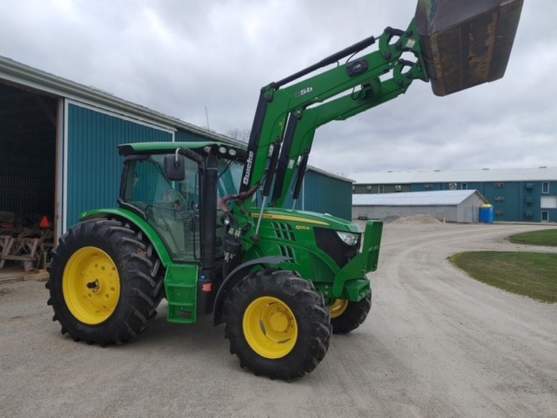 2015 John Deere 6105R Tractor
