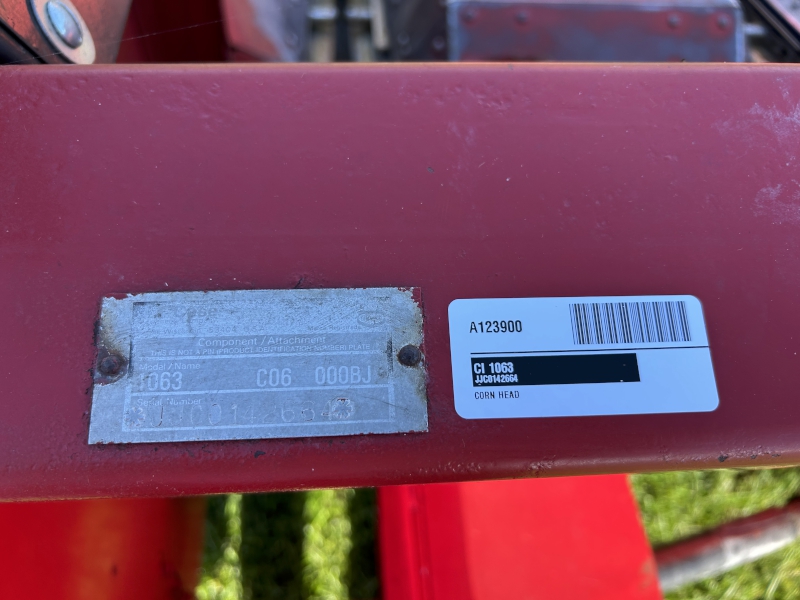 1989 Case IH 1063 Header Corn Head