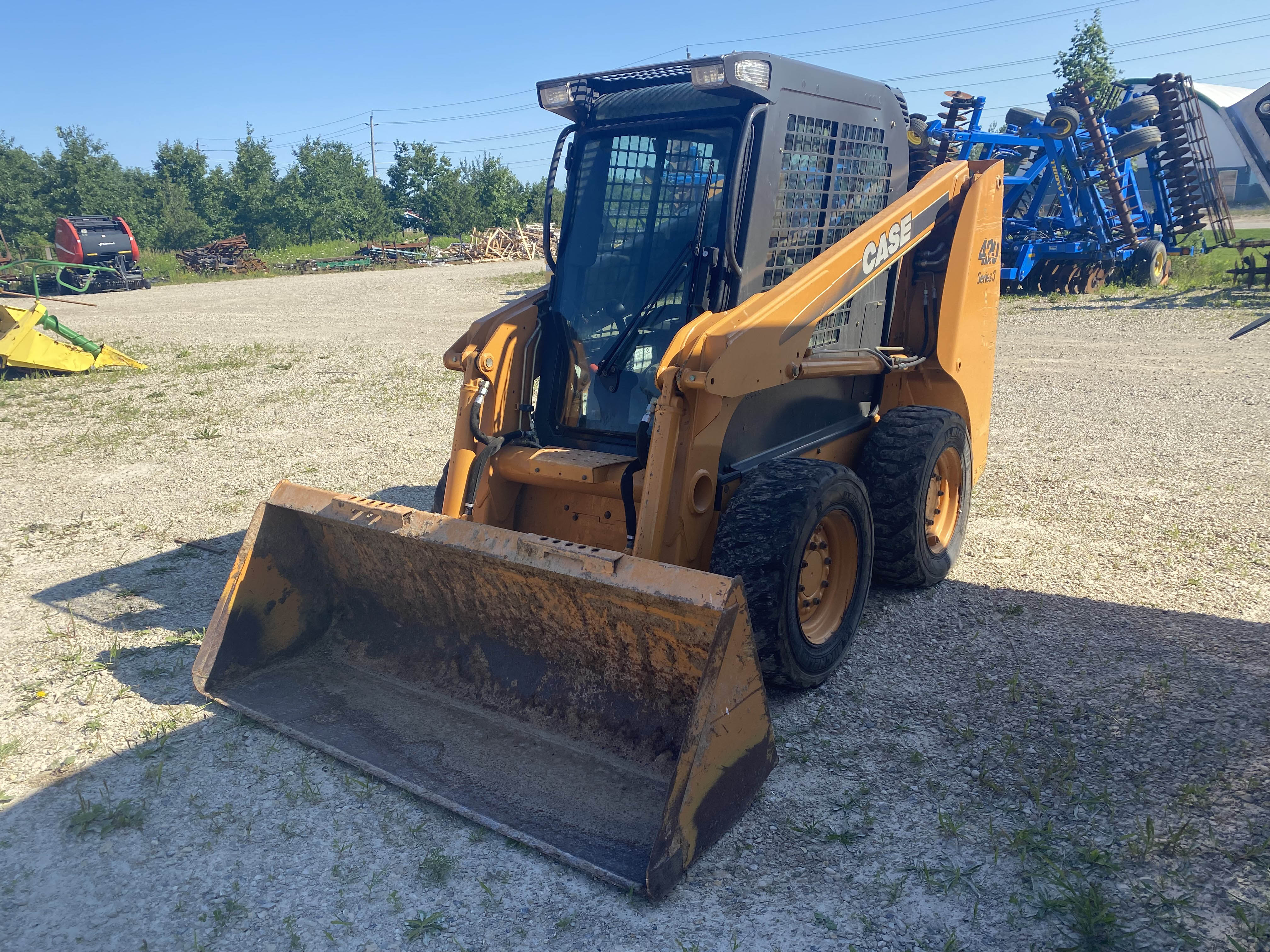 Case 420 Skid Steer Loader