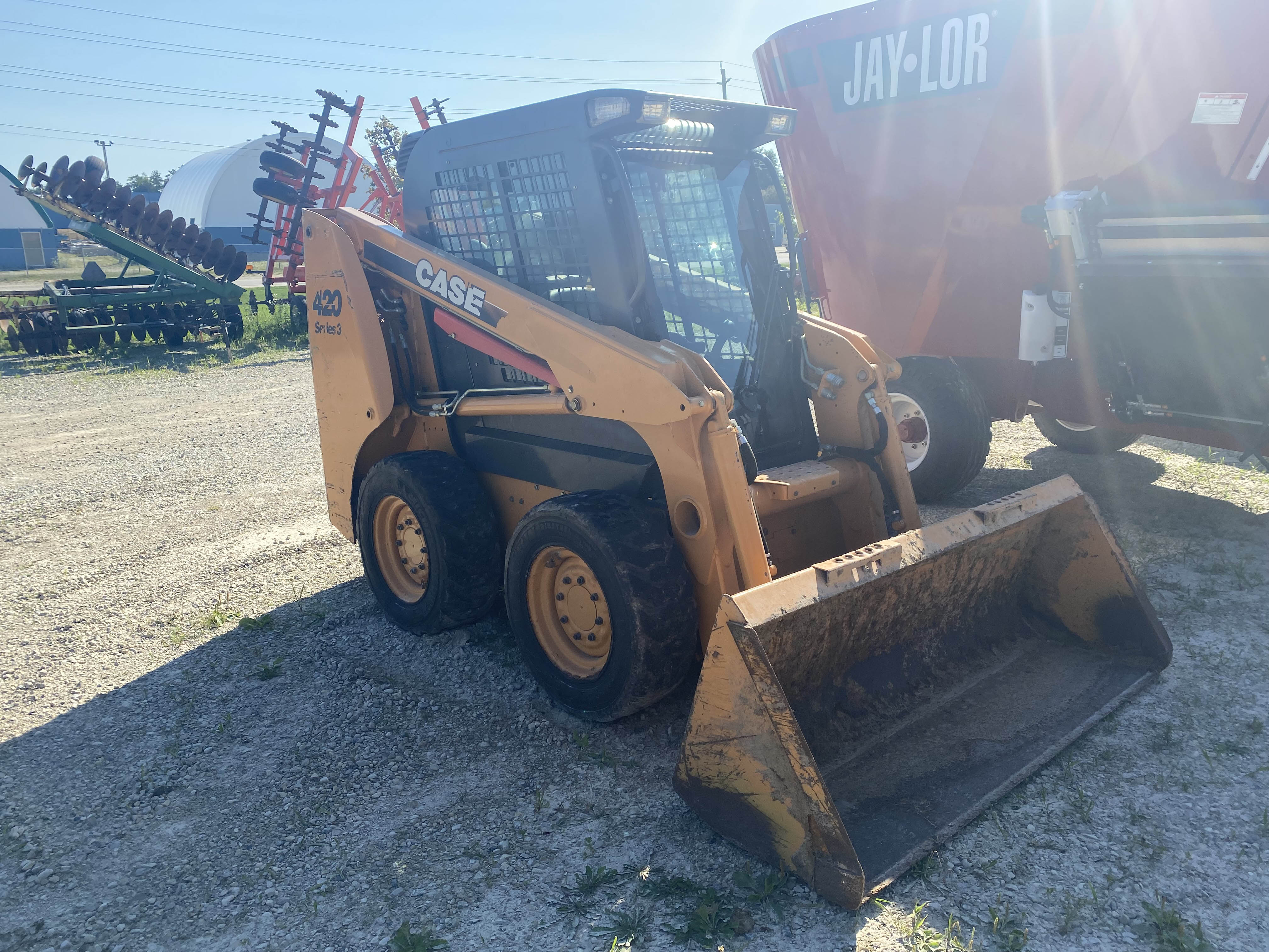 Case 420 Skid Steer Loader