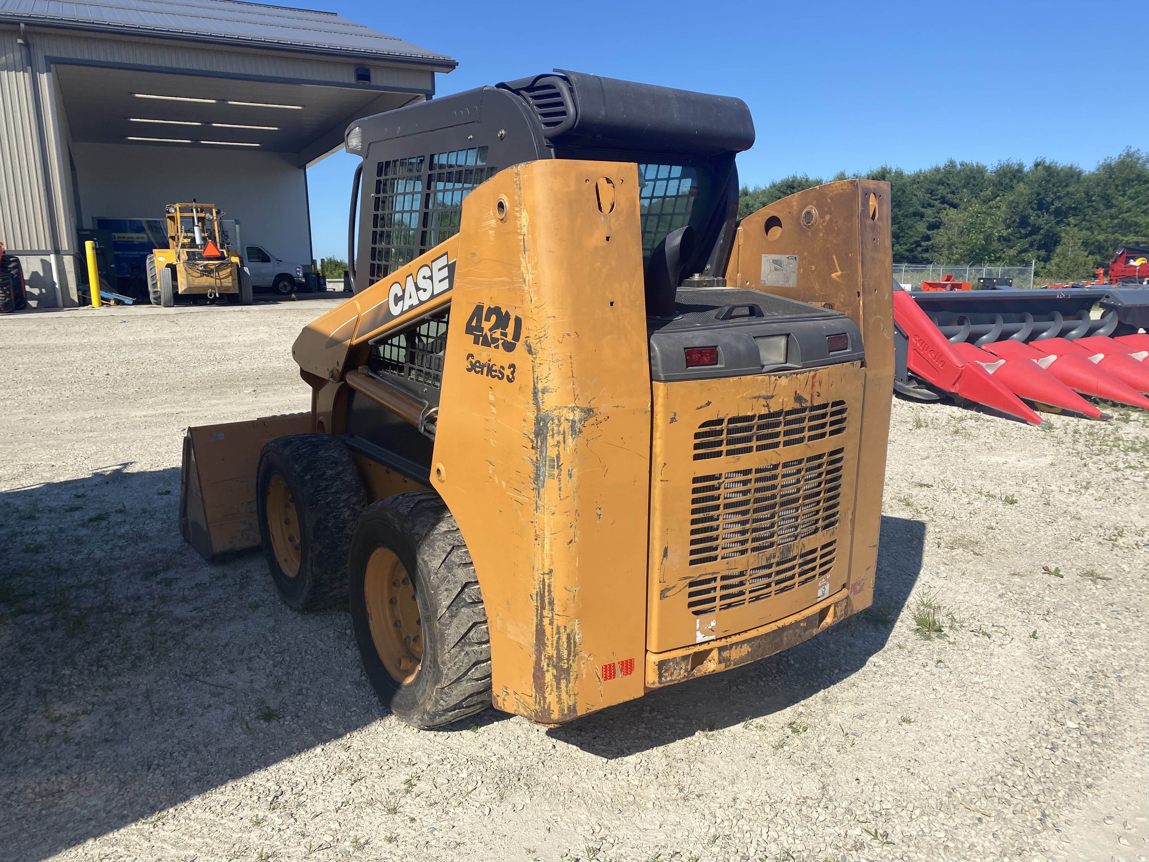 Case 420 Skid Steer Loader