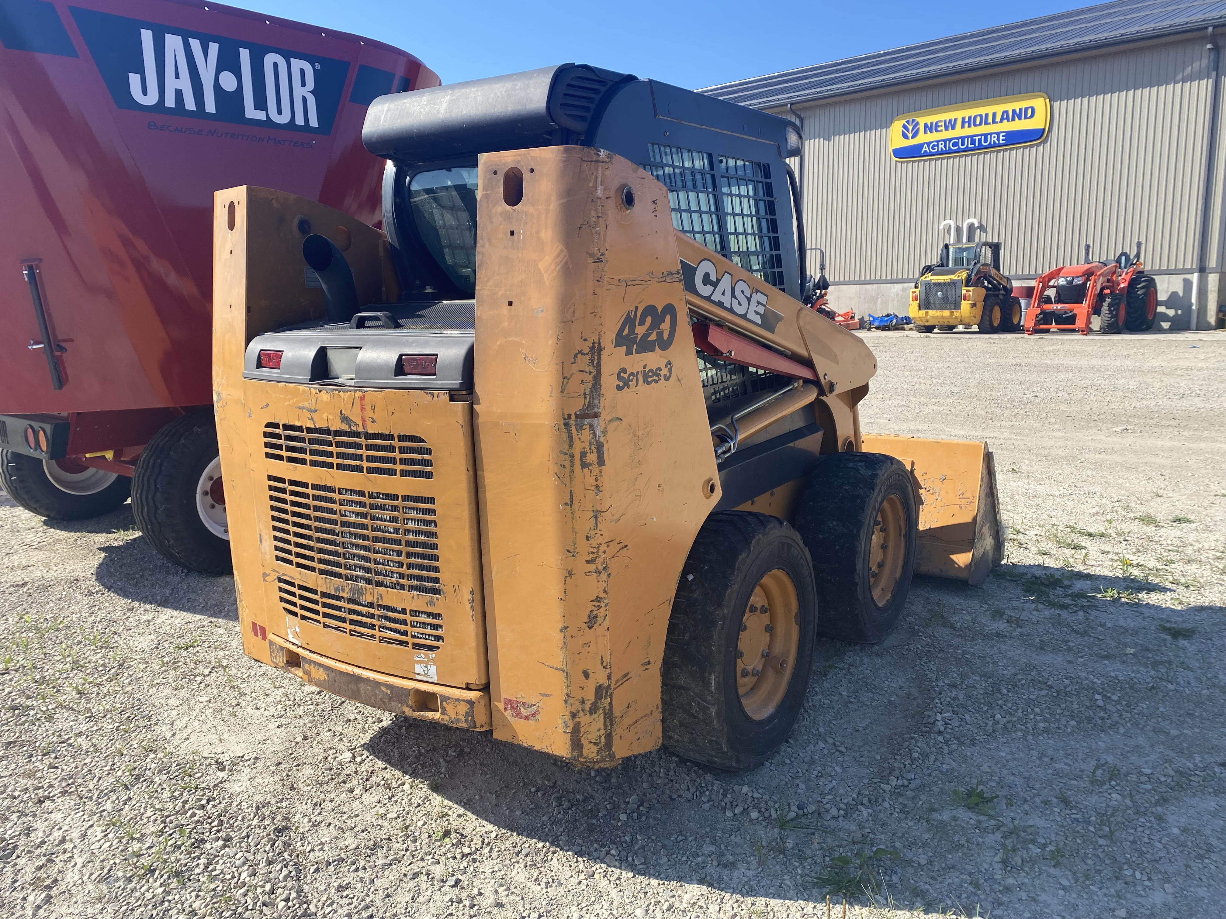 Case 420 Skid Steer Loader