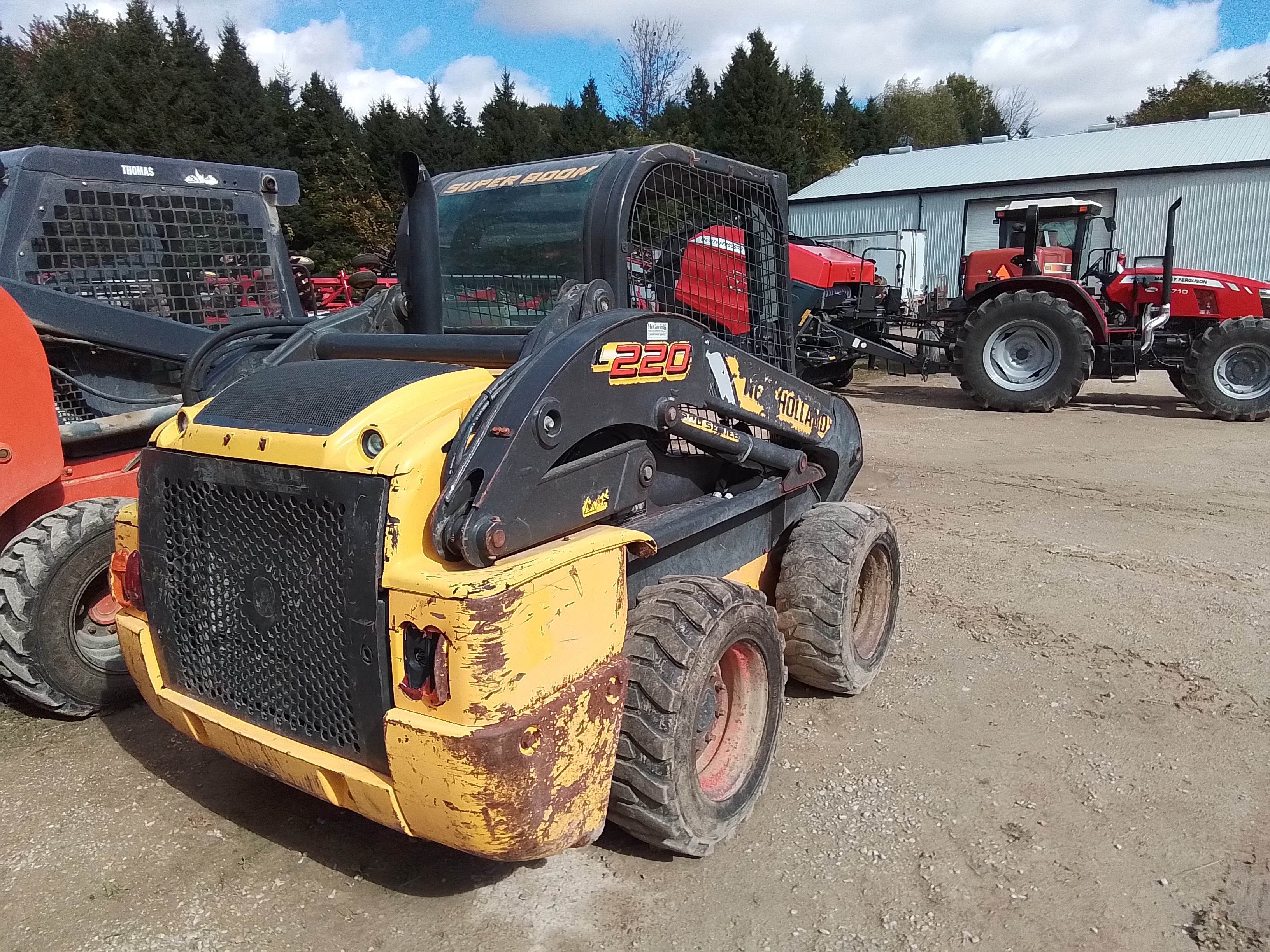 2014 New Holland L220 Skid Steer Loader