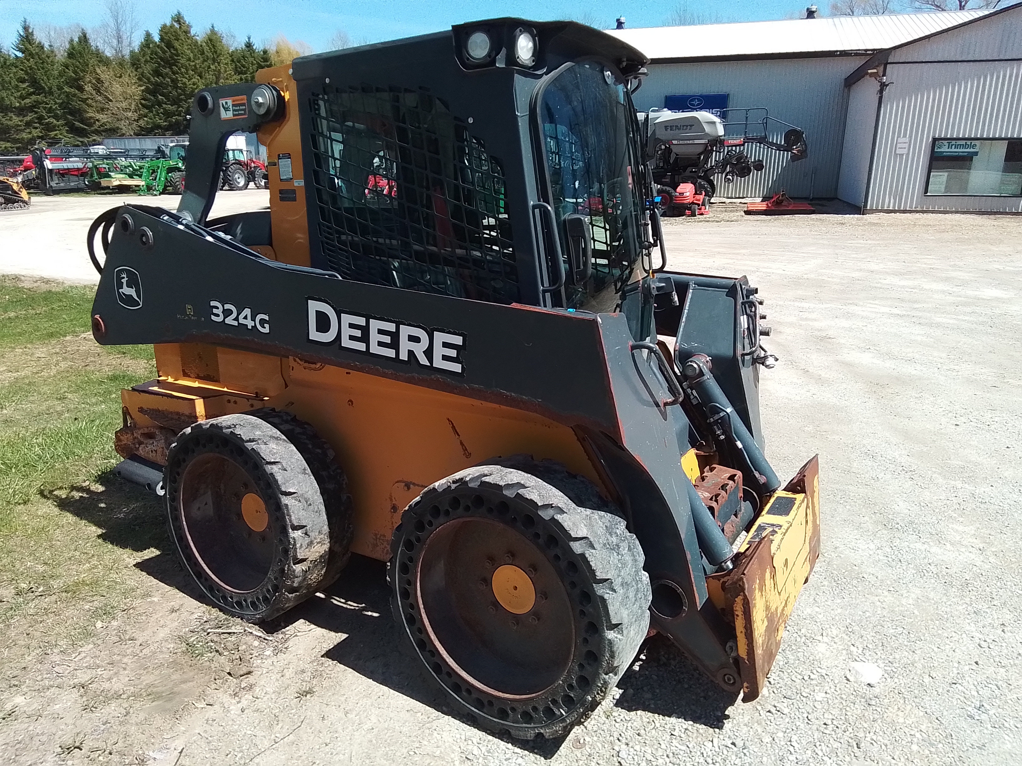 2018 John Deere 324G Skid Steer Loader