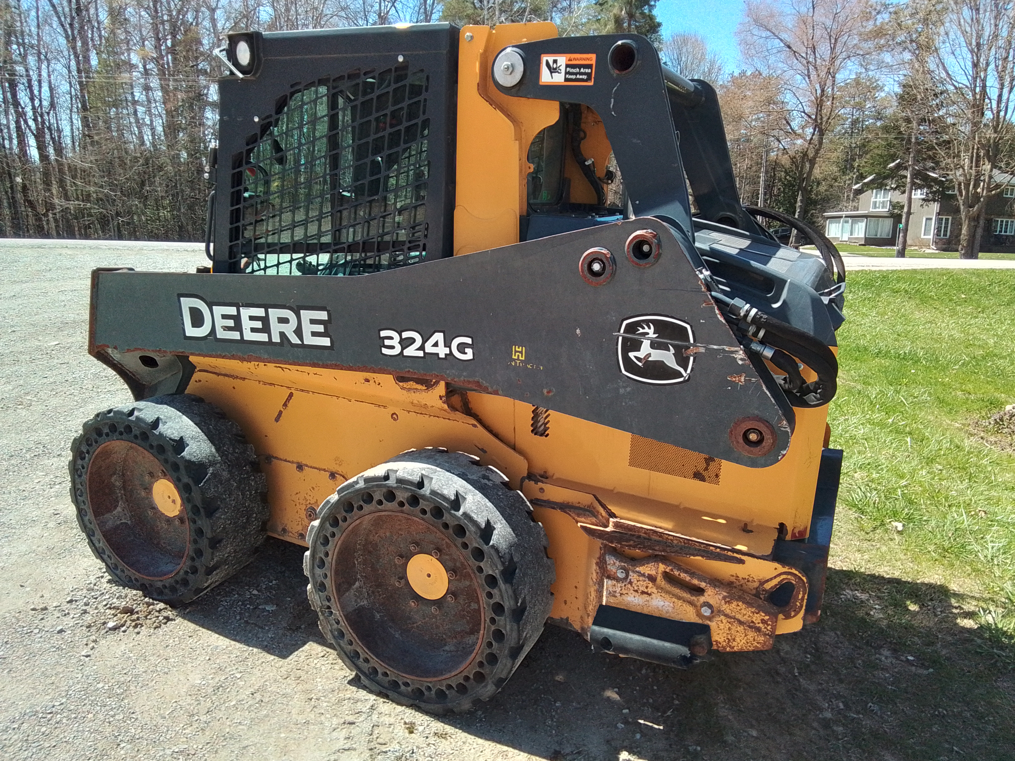 2018 John Deere 324G Skid Steer Loader