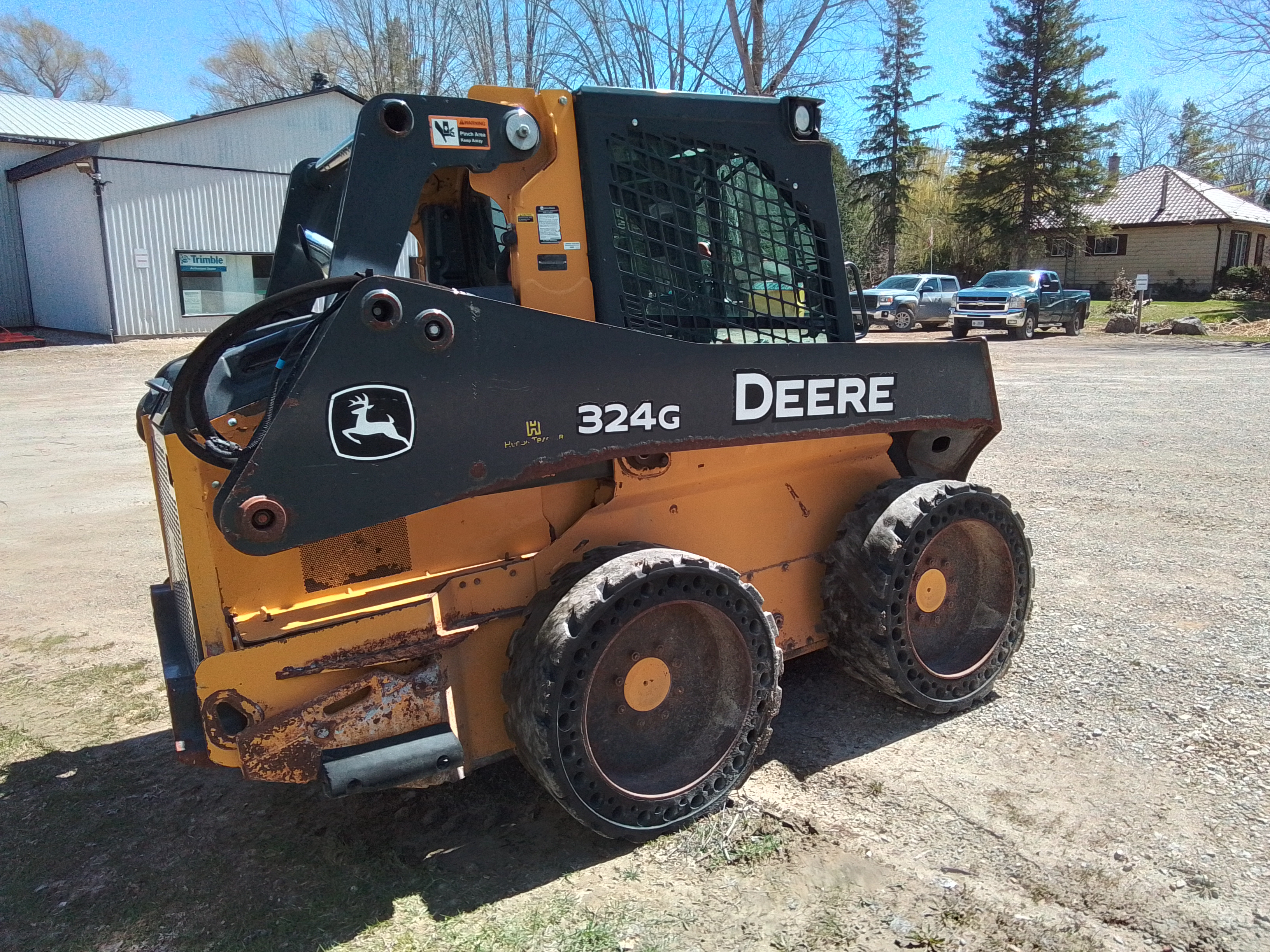 2018 John Deere 324G Skid Steer Loader