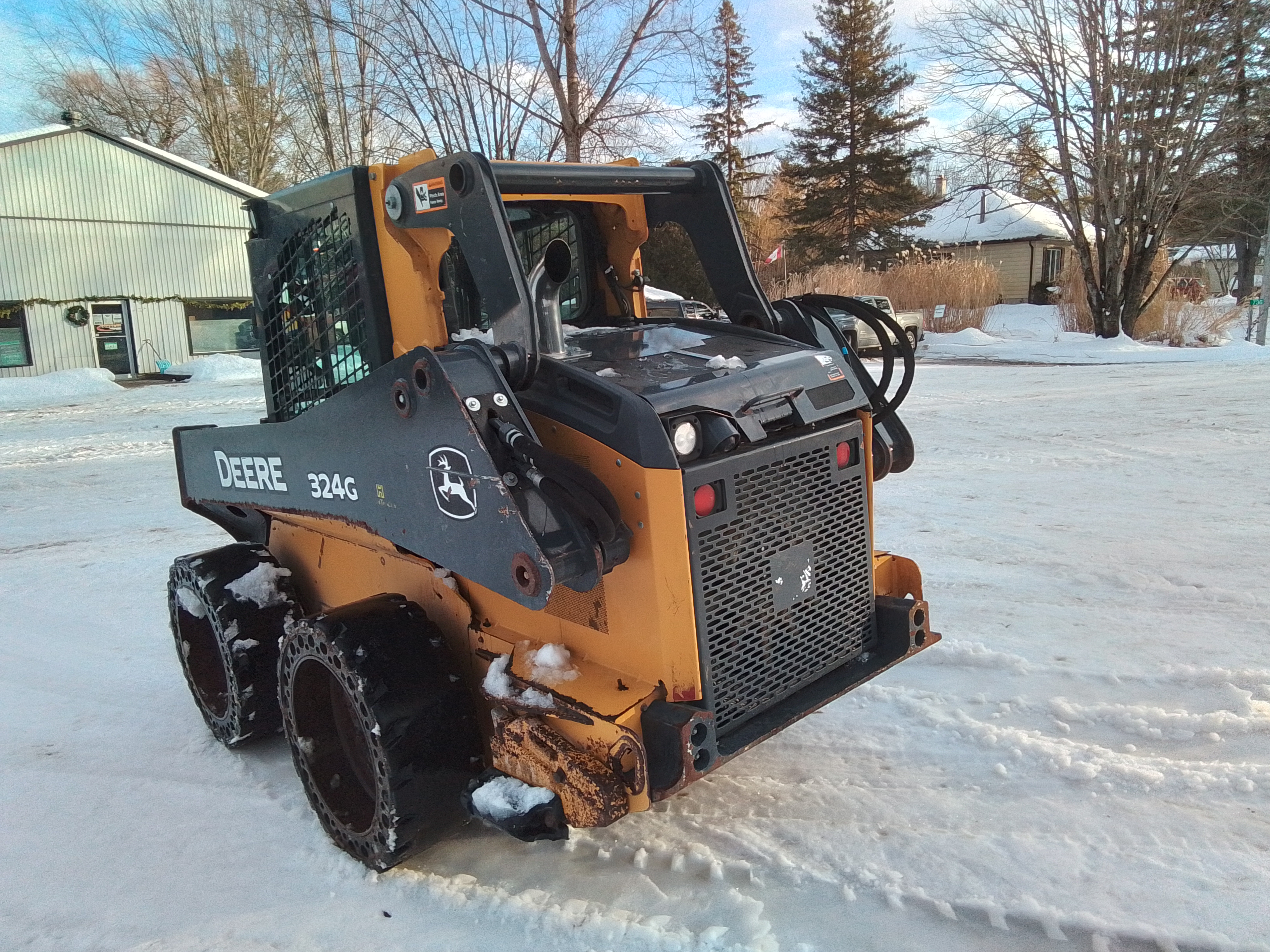 2018 John Deere 324G Skid Steer Loader