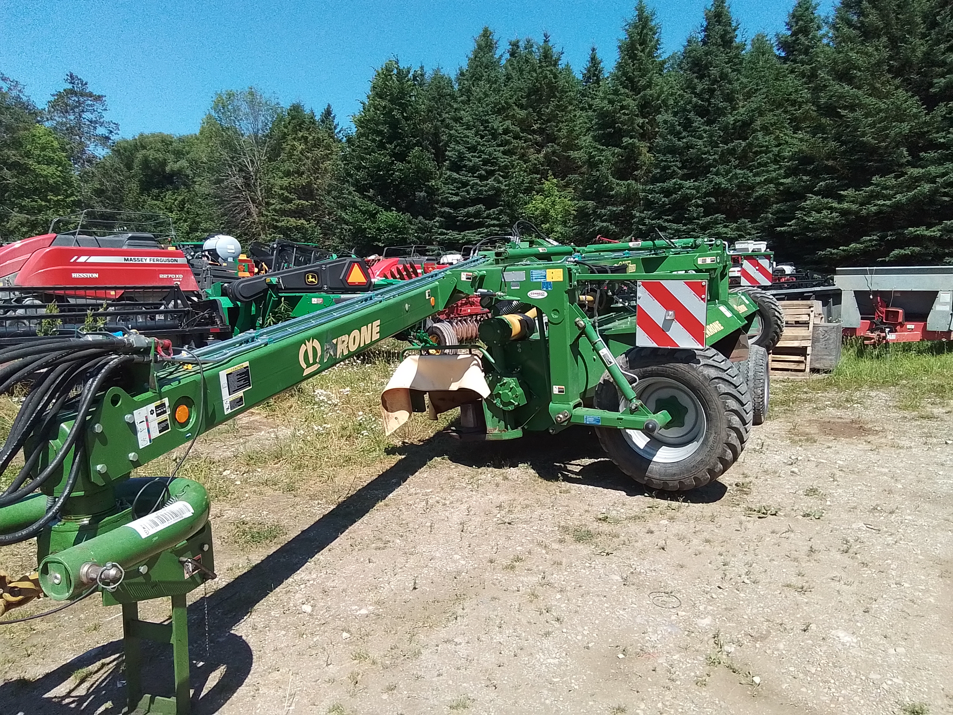 2018 Krone EC6210CV Mower