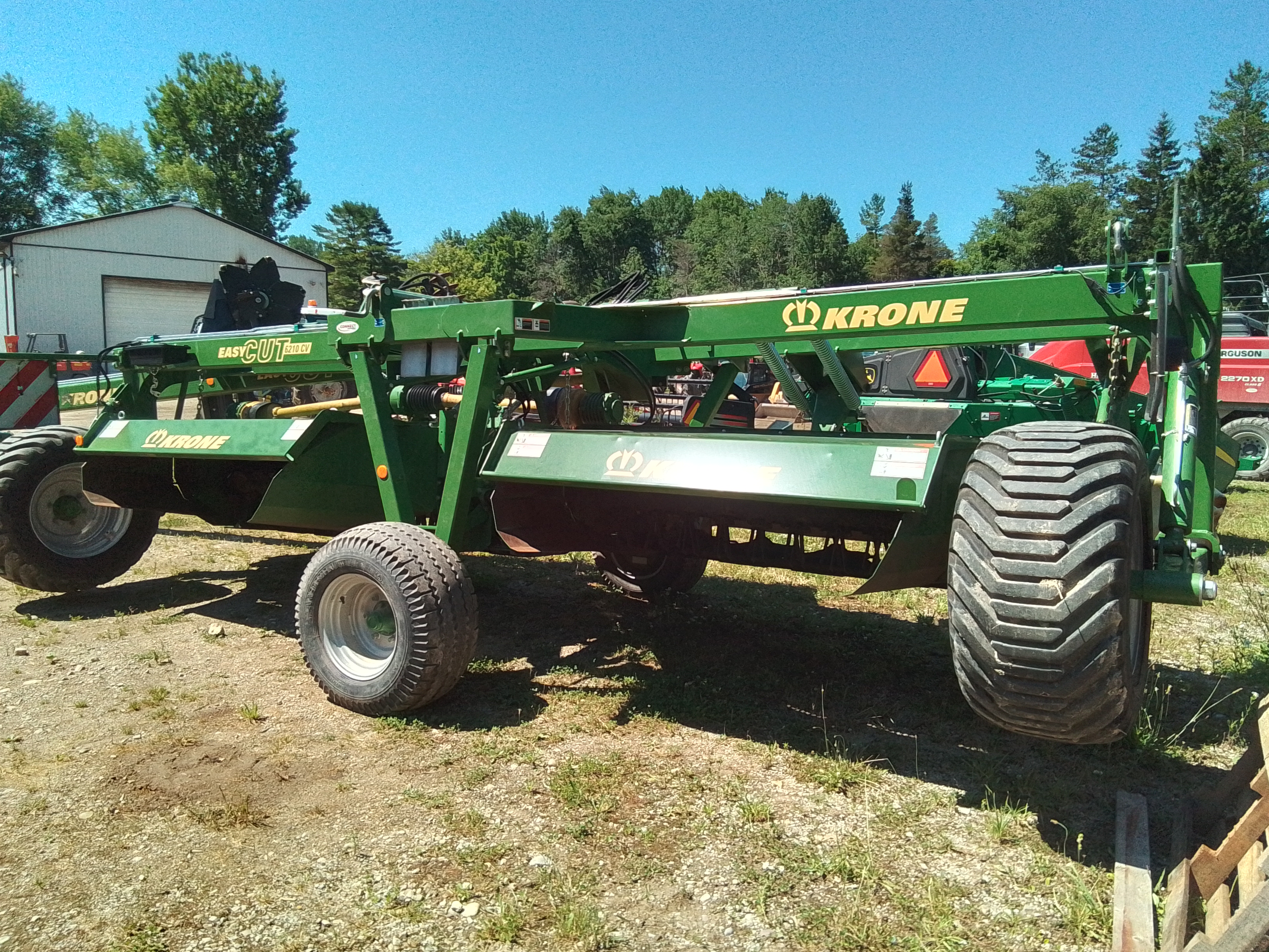 2018 Krone EC6210CV Mower