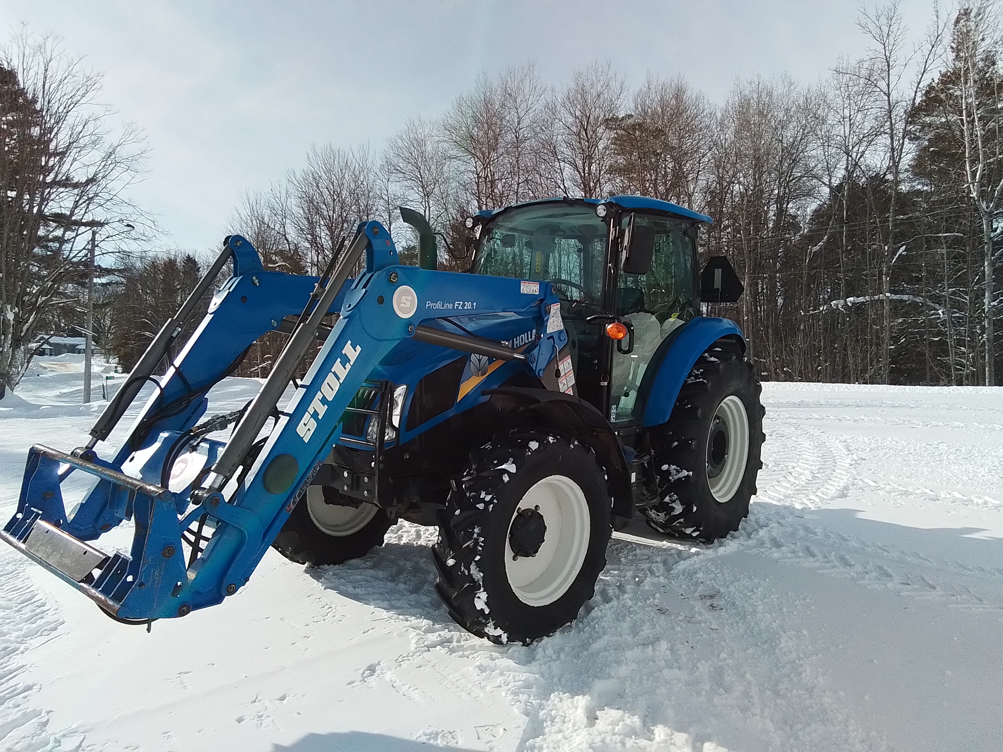 2019 New Holland T5.120 Tractor