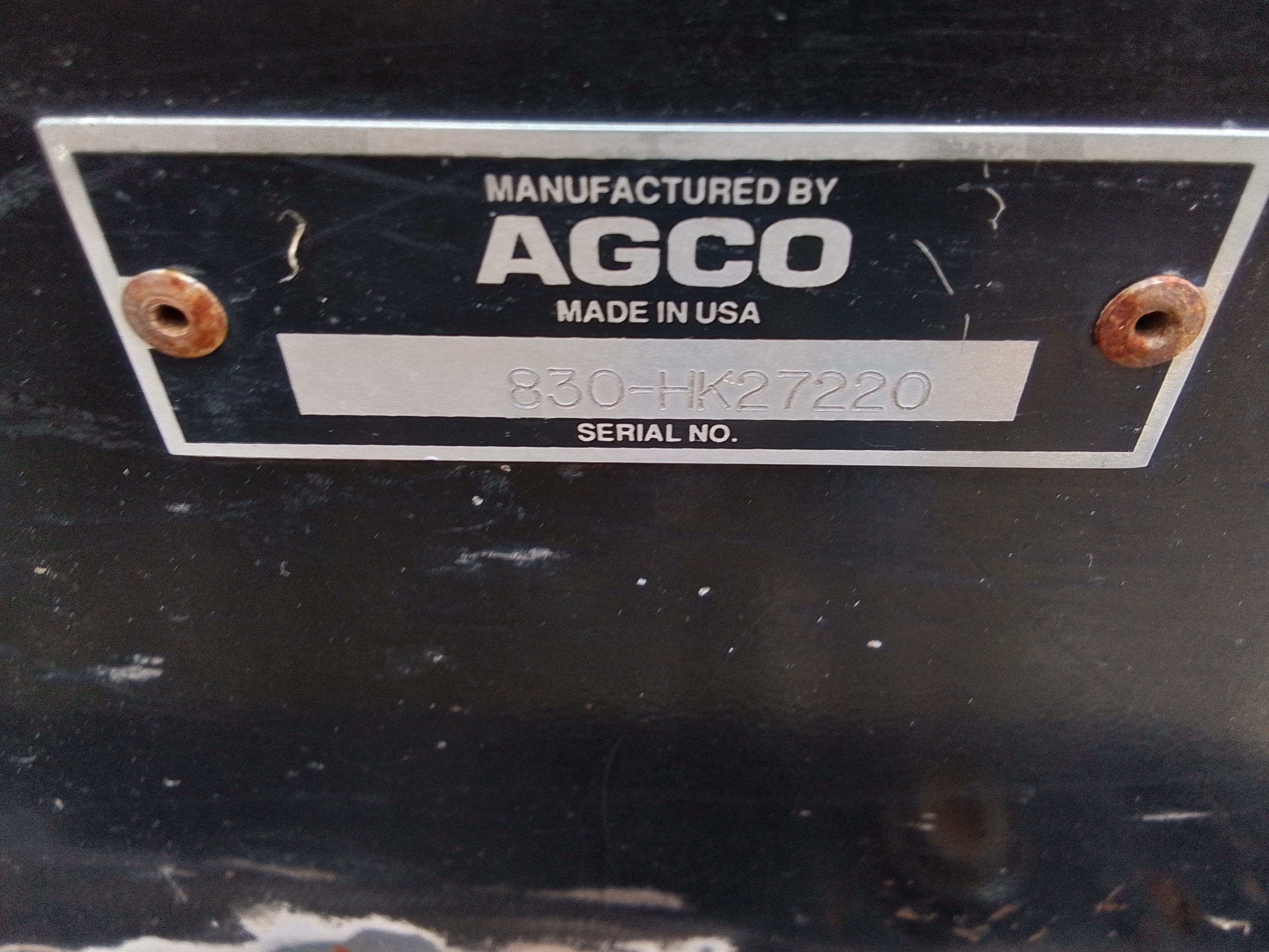 2001 Gleaner HUGGER830 Misc