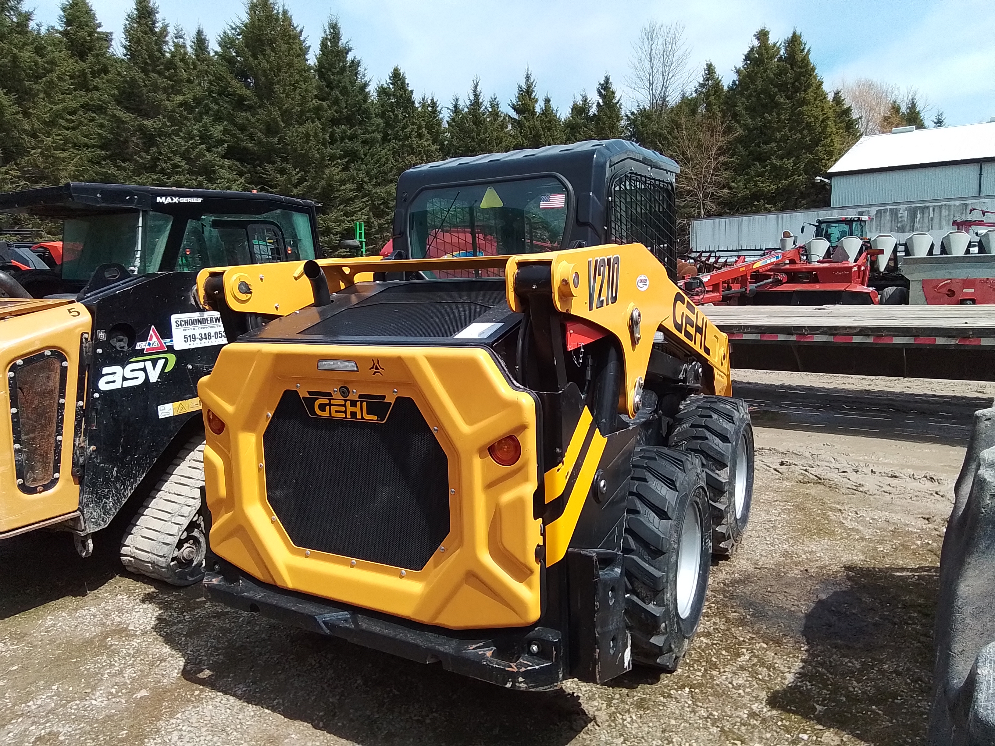 2023 Gehl V210 Skid Steer Loader