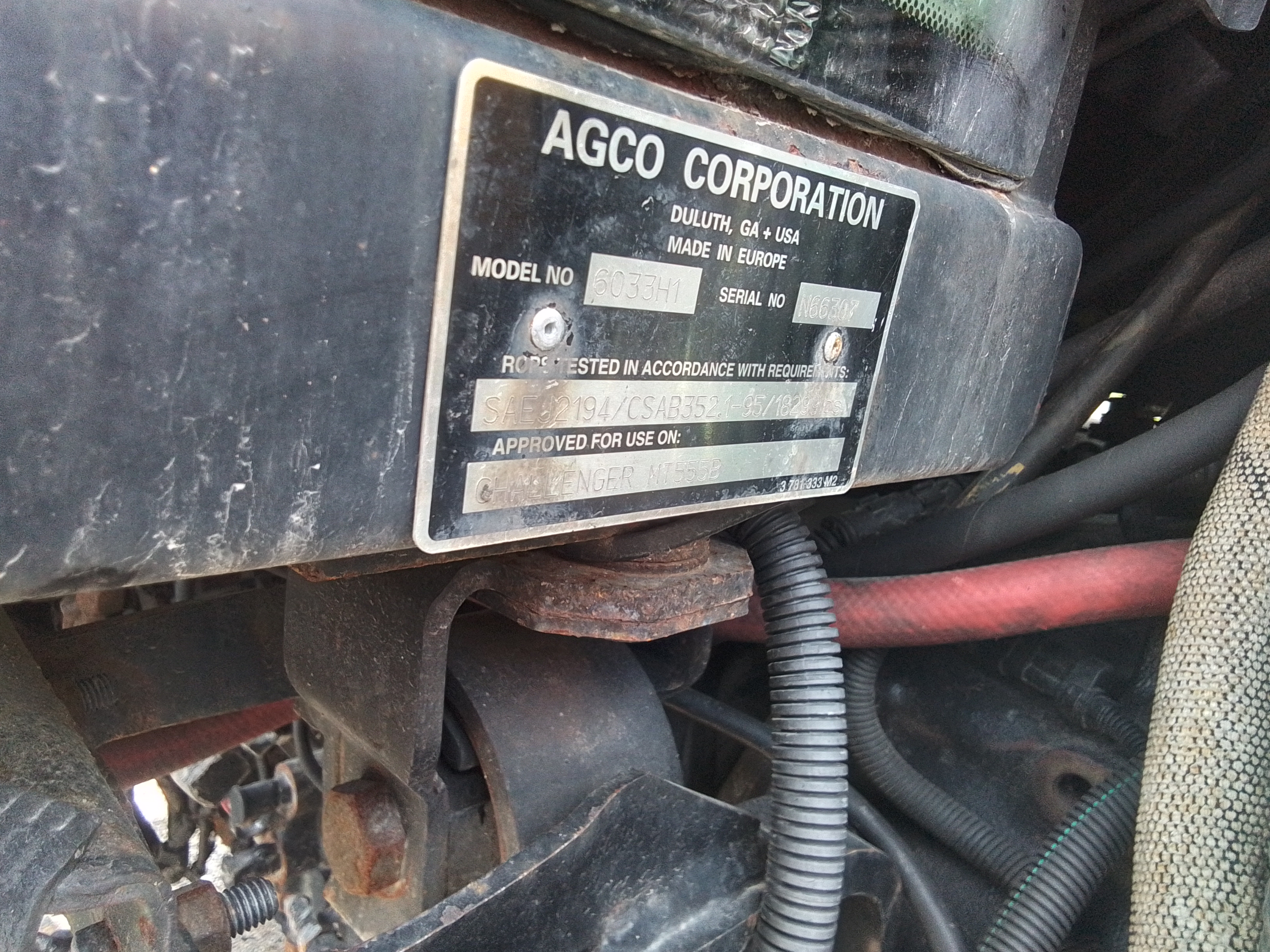 2007 Misc MT555B Tractor