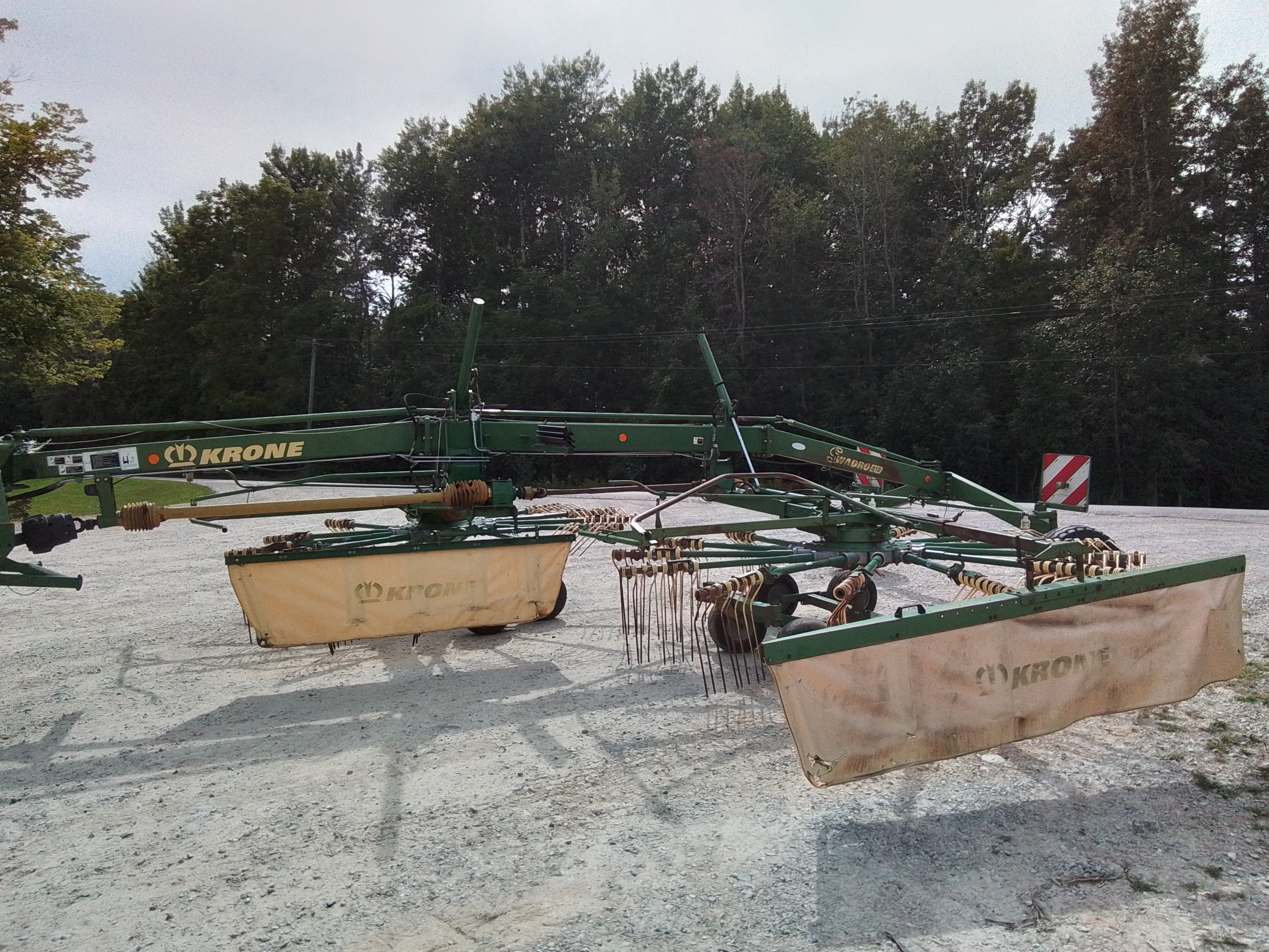 2015 Krone SWARDO 810 Rake