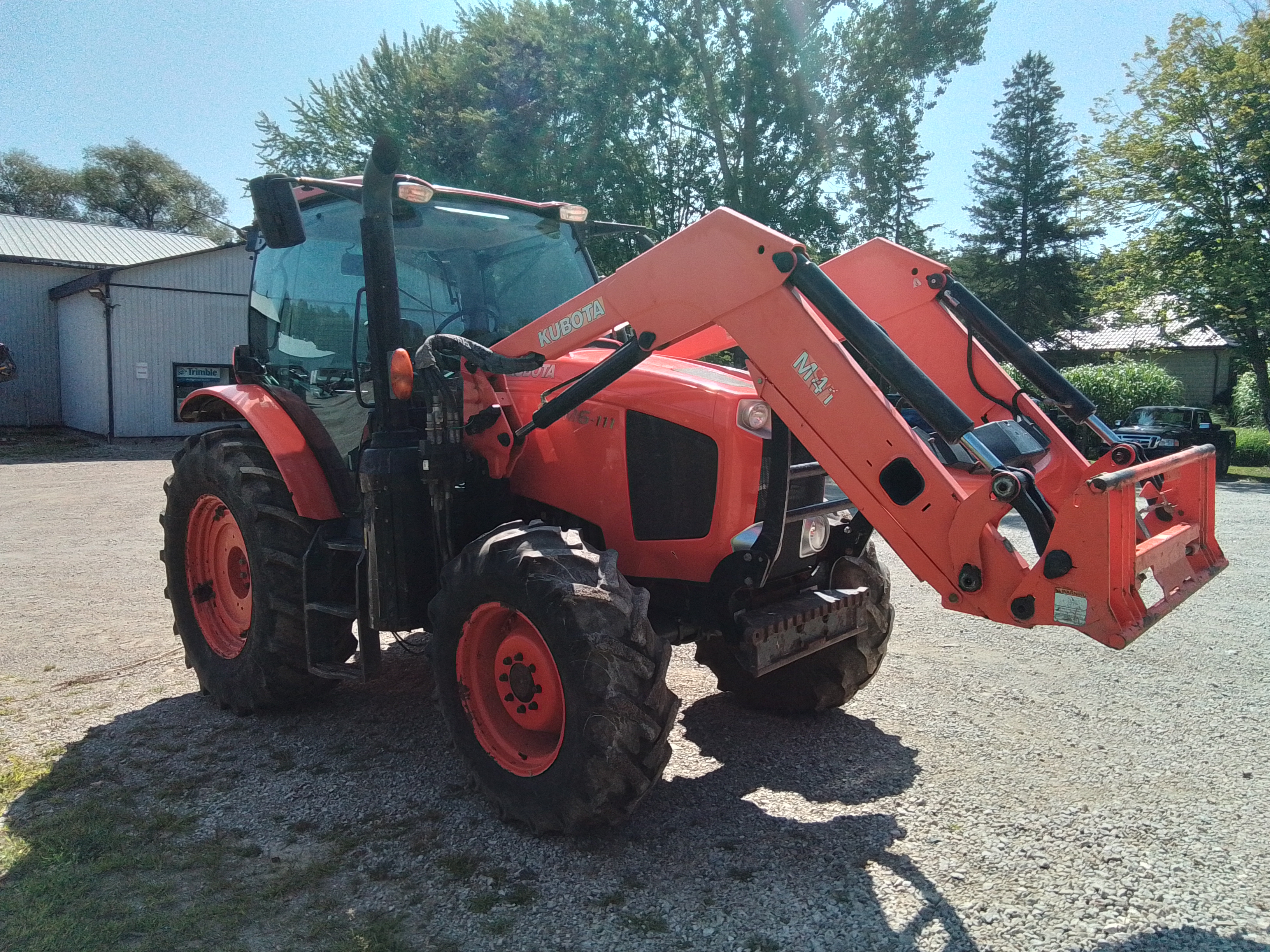 2016 Kubota M6-111DTCC-F Tractor