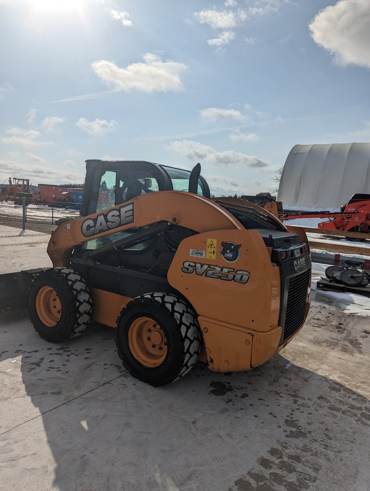 2016 Case SV250 Skid Steer Loader