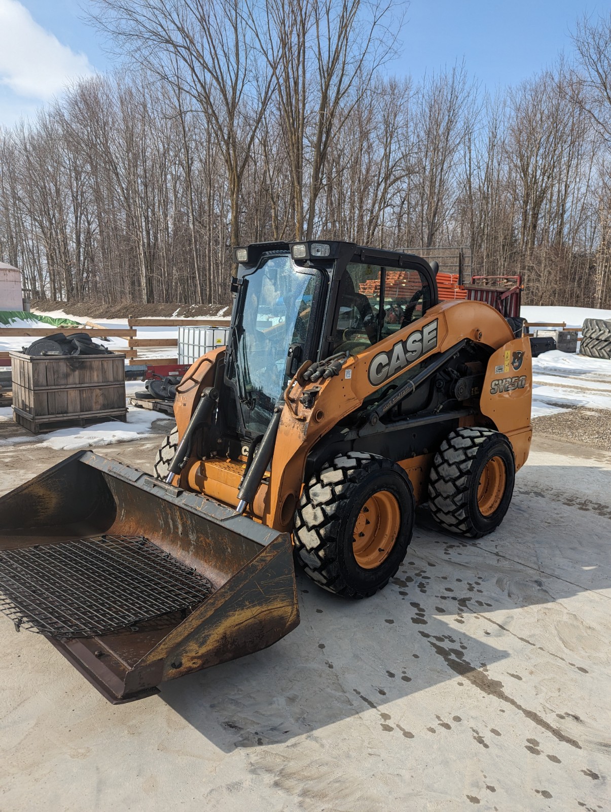 2016 Case SV250 Skid Steer Loader