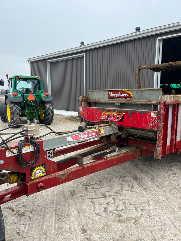 2009 Hagedorn 227 Manure Spreader