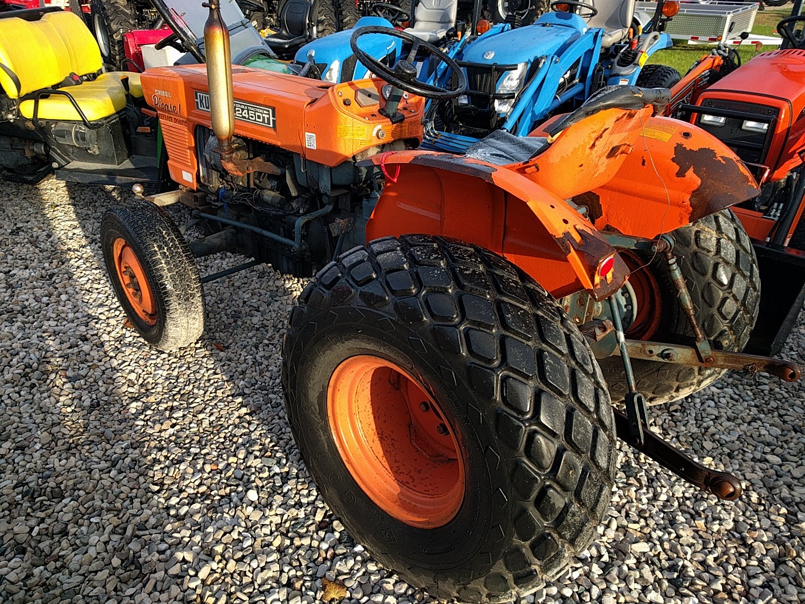 1985 Kubota L245dt Tractor Compact For Sale In Mildmay On Ironsearch