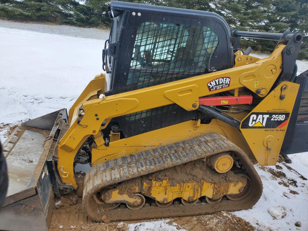 2018 Caterpillar 259D Compact Track Loader