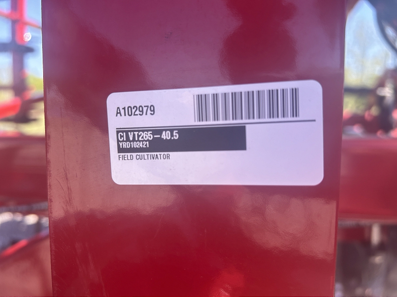 2025 Case IH VT265-40.5 Field Cultivator