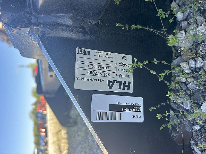 2022 Horst SB1064JD244J Snow Blade
