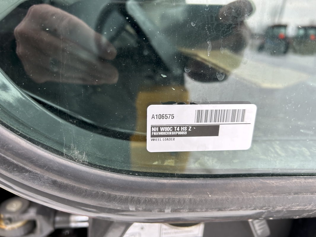 2026 New Holland W80C T4 HS Z Wheel Loader
