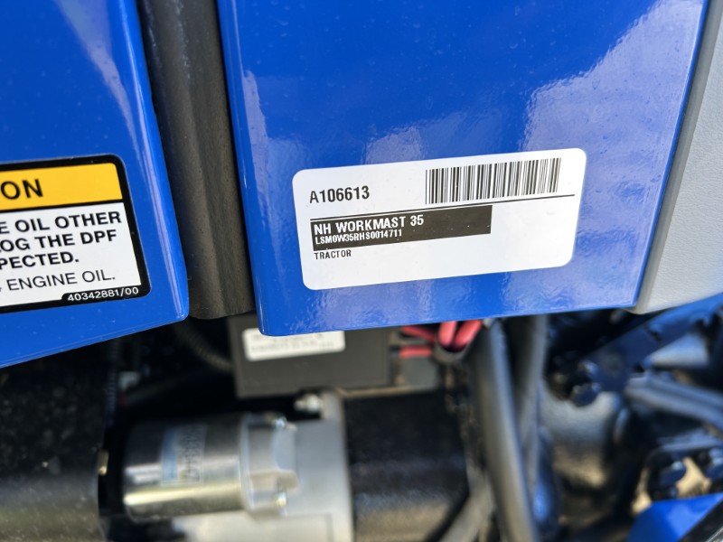 2025 New Holland WORKMAST 35 Tractor