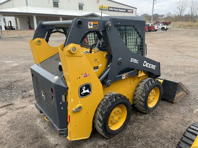 2017 John Deere 318G Skid Steer Loader