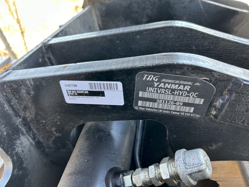 2022 Yanmar ISO COUPLER Excavator Attachment