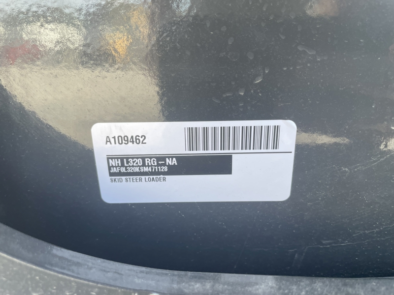 2026 New Holland L320 RG-NA Skid Steer Loader