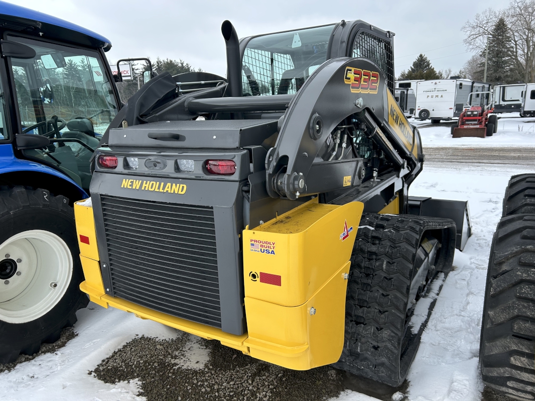 2026 New Holland C332 T4F Compact Track Loader