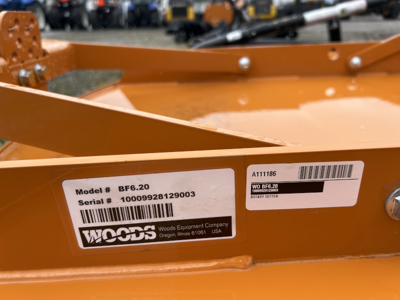 2025 Woods BF6.20 Mower/Rotary Cutter