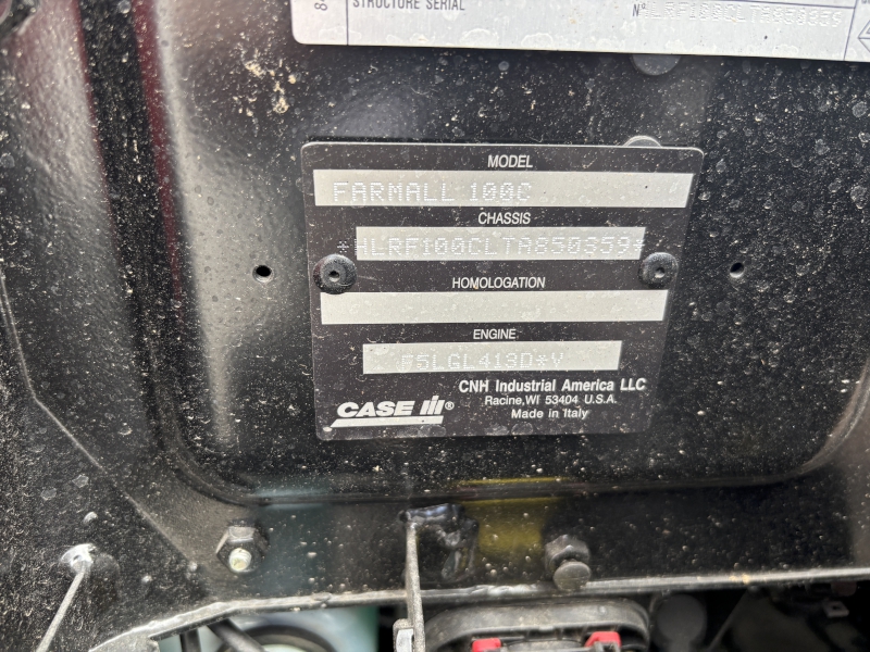 2026 Case IH FARMALL 100C Tractor