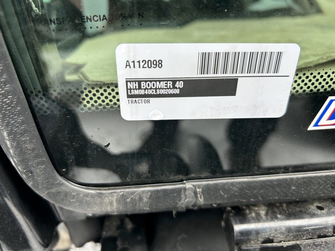 2026 New Holland BOOMER 40 Tractor