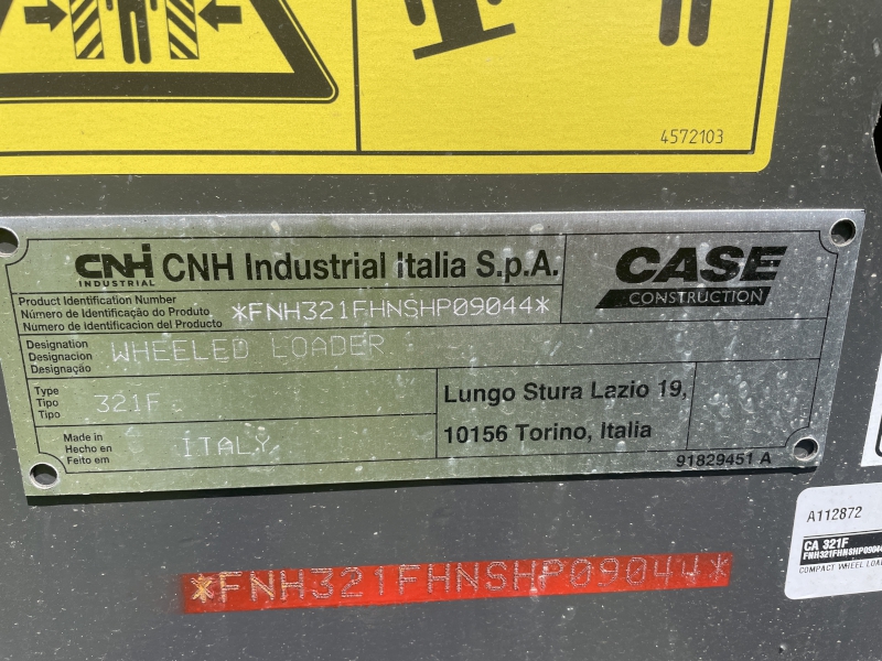 2026 Case 321F Wheel Loader