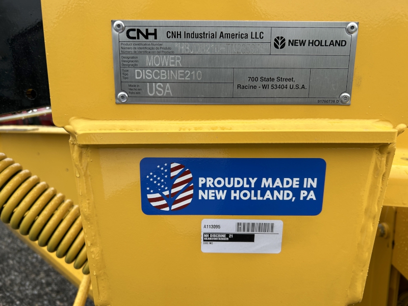 2026 New Holland DISCBINE_ 21 Mower Conditioner