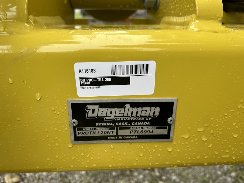 2026 Degelman PRO-TILL 20N Compact Disc