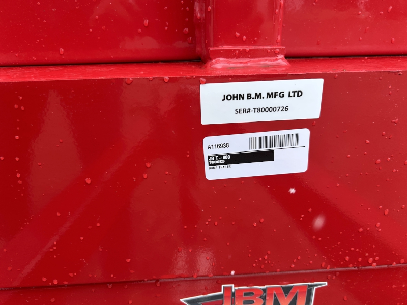 2026 JBM T-800 Wagon/Dump