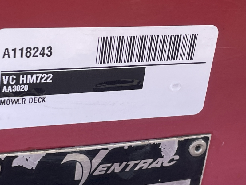 2006 Ventrac HM722 L & G Attachment