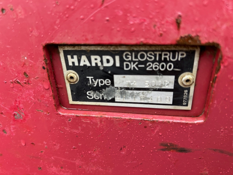 1989 Hardi TR500 Sprayer