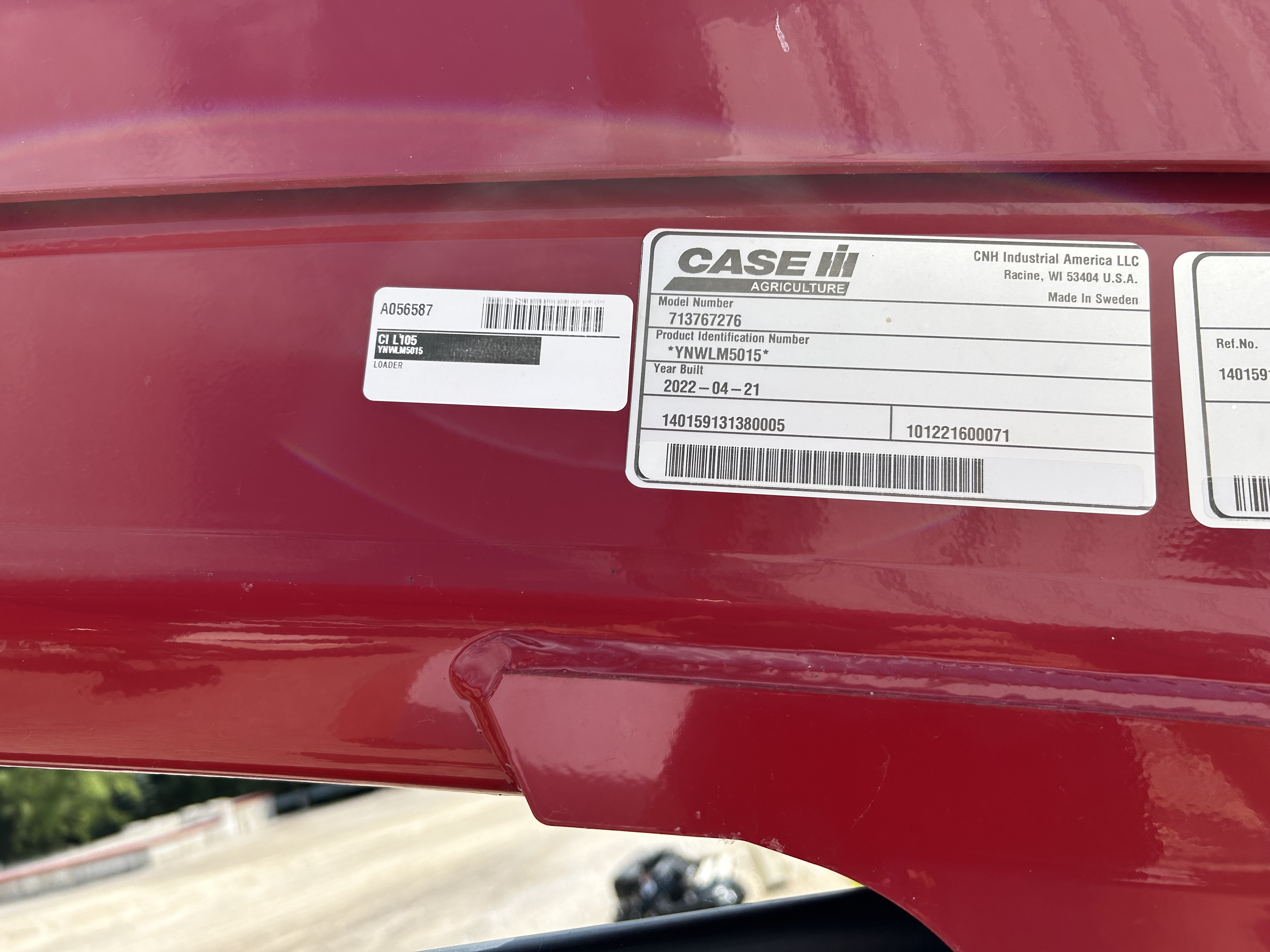 2023 Case IH L105 Loader